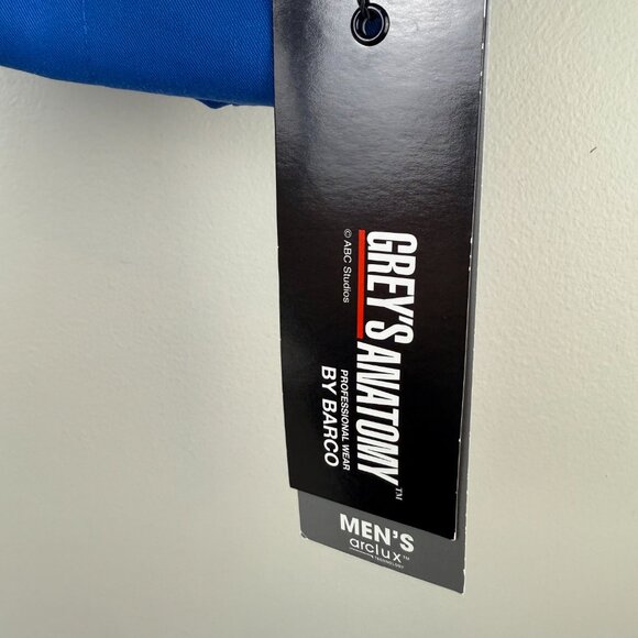 Grey's Anatomy by Barco Men's 6 Pkt Zip Fly Scrub Pant - Size XL - Picture 6 of 6